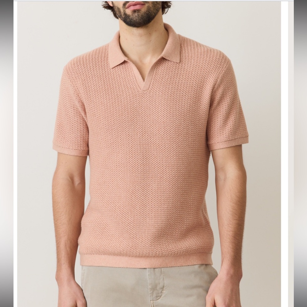 MARINE LAYER NWOT Conrad Sweater Polo - Picture 6 of 13